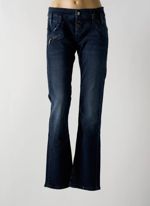 Jeans coupe slim bleu FREEMAN T.PORTER pour femme