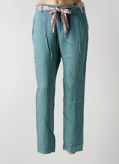 Pantalon chino bleu LABDIP pour femme