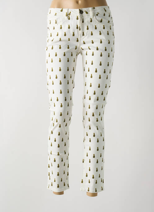 Pantalon slim blanc LABDIP pour femme