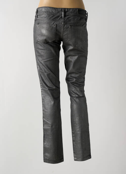 Pantalon slim gris FREE SOUL pour femme