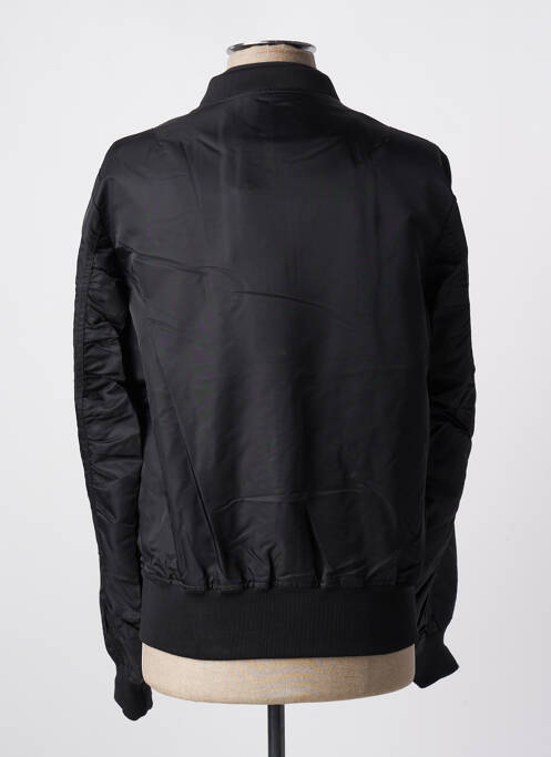 Blouson noir ELEVEN PARIS pour homme