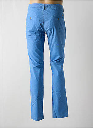 Pantalon chino poches taille normale bleu ROBERT homme