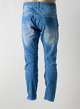 Jeans coupe slim tissage brut taille normale bleu RAW-7 homme