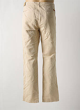 Pantalon chino poches taille normale beige KNOWLEDGE COTTON APPAREL homme
