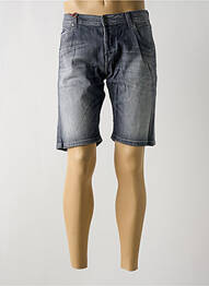 Bermuda coupe droite taille normale gris DONOVAN homme
