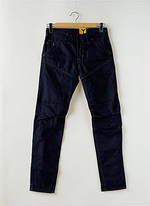Jeans coupe slim tissage brut taille normale bleu RAW-7 homme