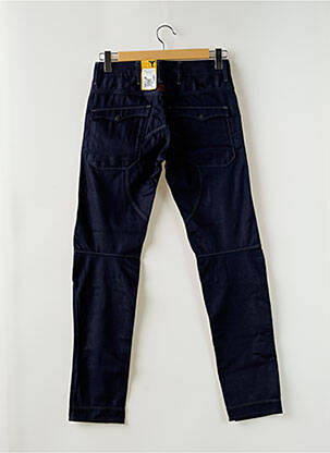 Jeans coupe slim tissage brut taille normale bleu RAW-7 homme