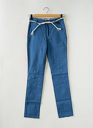 Pantalon chino poches taille normale bleu ELEVEN PARIS homme