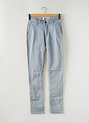 Pantalon chino poches taille normale bleu MINIMUM homme