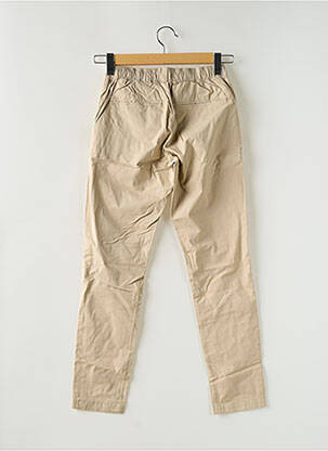 Pantalon chino poches taille normale beige KNOWLEDGE COTTON APPAREL homme