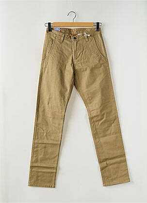 Pantalon chino poches taille normale beige DOCKERS homme