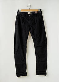 Pantalon slim fermeture zippée sous rabat boutonné taille normale noir KAPORAL homme