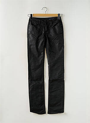 Pantalon droit stretch taille normale noir TEDDY SMITH femme