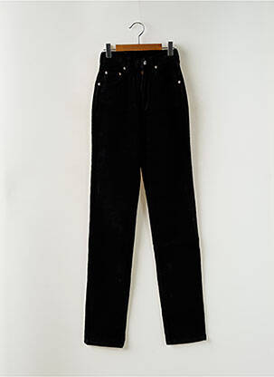Pantalon slim stretch taille normale noir CIMARRON femme