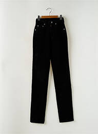 Pantalon slim stretch taille normale noir CIMARRON femme