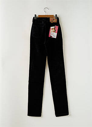 Pantalon slim stretch taille normale noir CIMARRON femme