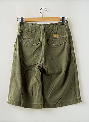 Bermuda coupe droite taille normale vert TEDDY SMITH femme