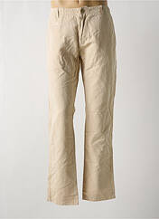 Pantalon chino beige KNOWLEDGE COTTON APPAREL pour homme seconde vue