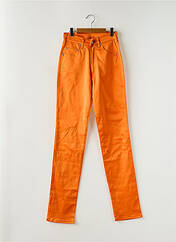 Pantalon slim orange CIMARRON pour femme seconde vue