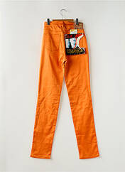 Pantalon slim orange CIMARRON pour femme seconde vue