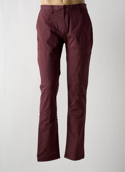 Pantalon chino poches taille normale violet KAPORAL homme