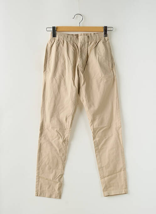 Pantalon chino poches taille normale beige KNOWLEDGE COTTON APPAREL homme