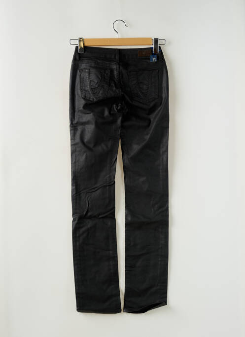 Pantalon droit stretch taille normale noir TEDDY SMITH femme