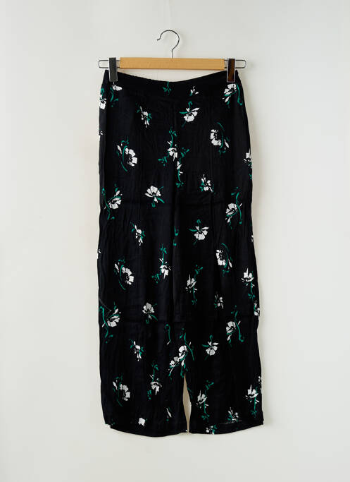 Pantalon large tissage crêpe taille normale noir MINIMUM femme