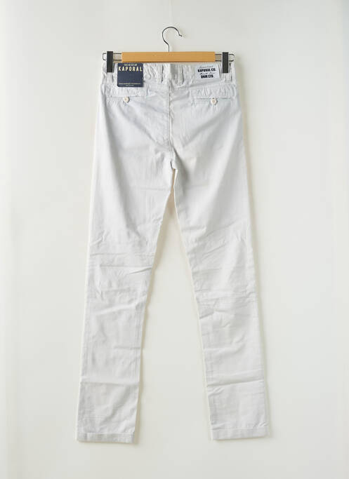 Pantalon chino gris KAPORAL pour garçon