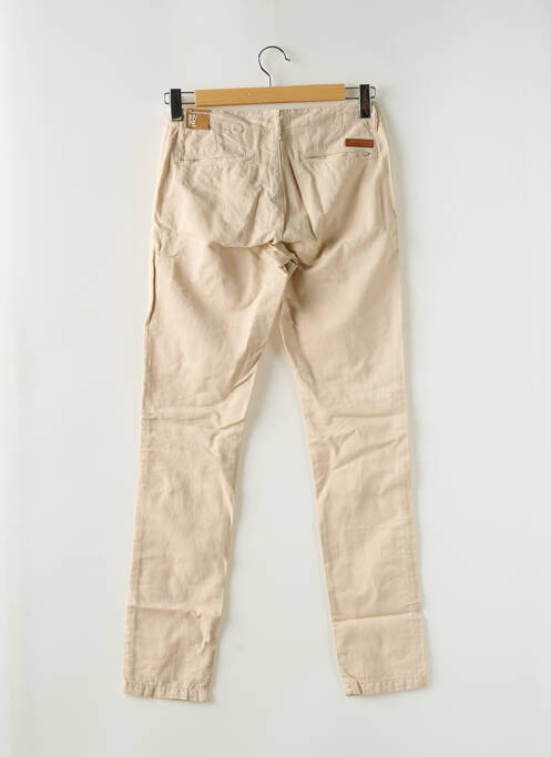 Pantalon chino beige KNOWLEDGE COTTON APPAREL pour homme