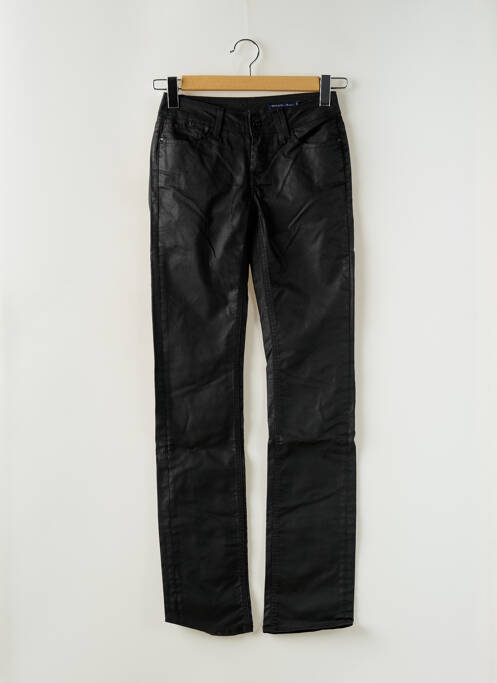 Pantalon droit noir TEDDY SMITH pour femme