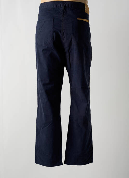 Pantalon droit bleu KNOWLEDGE COTTON APPAREL pour homme
