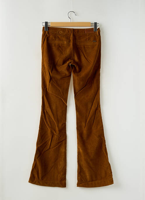 Pantalon flare marron REIKO femme