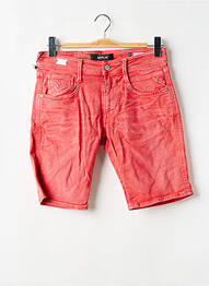 Bermuda stretch taille normale rouge REPLAY homme