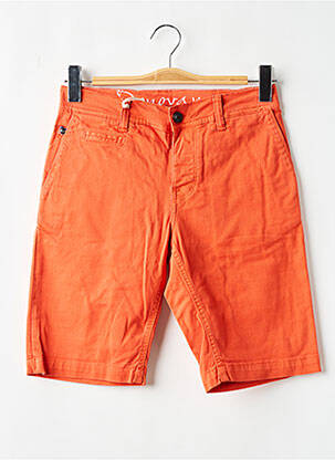 Bermuda stretch taille normale orange DONOVAN homme