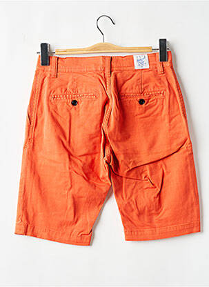 Bermuda stretch taille normale orange DONOVAN homme