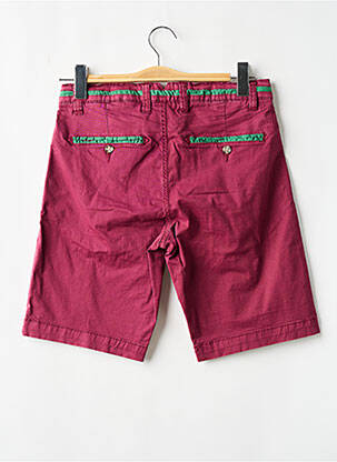 Bermuda tissage denim taille normale violet RECYCLED ART WORLD homme