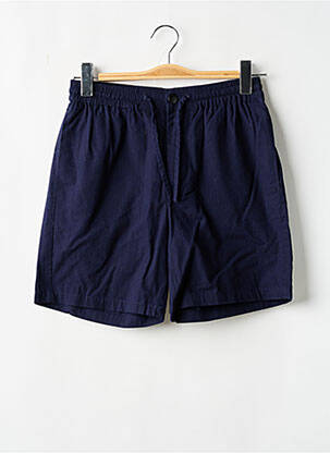 Bermuda taille élastique taille normale bleu MINIMUM homme