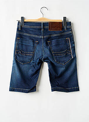 Bermuda tissage denim taille normale bleu DONOVAN homme