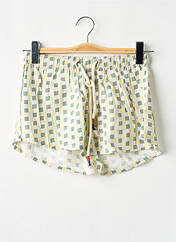 Short jaune THINKING MU pour femme seconde vue