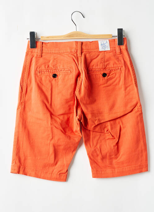 Bermuda stretch taille normale orange DONOVAN homme