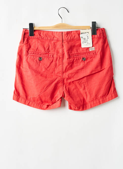 Short rouge PEPE JEANS pour femme