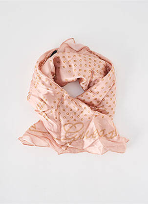 Foulard rose GUESS pour femme