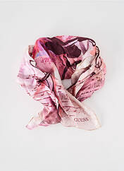 Foulard rose GUESS pour femme seconde vue