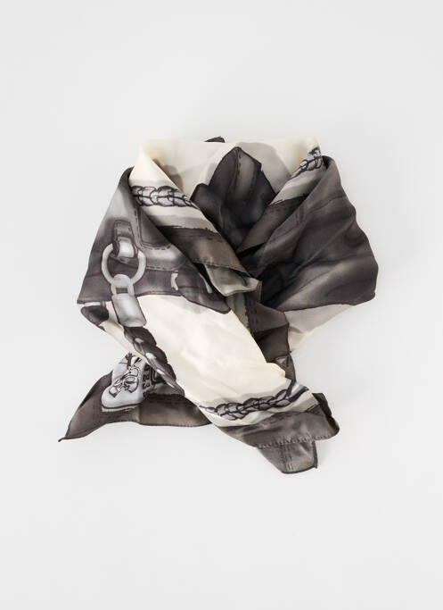 Foulard gris GUESS pour femme