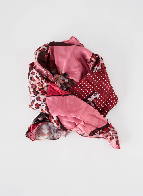 Foulard rose GUESS pour femme