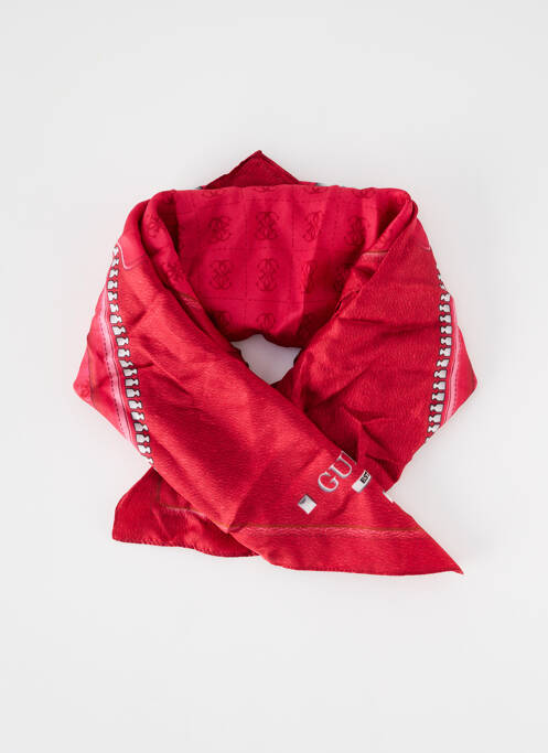 Foulard rouge GUESS pour femme