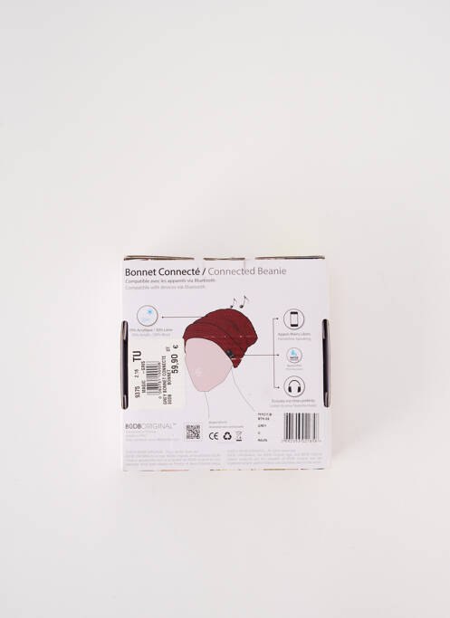 Bonnet stretch gris 80DBORIGINAL unisexe