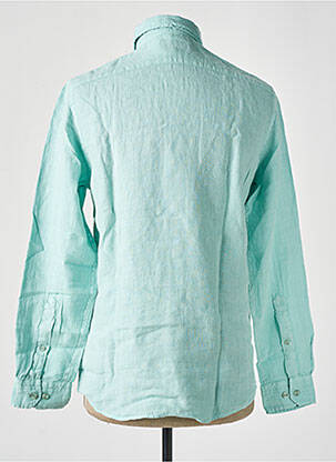 Chemise manches longues manches longues bleu clair MCS homme