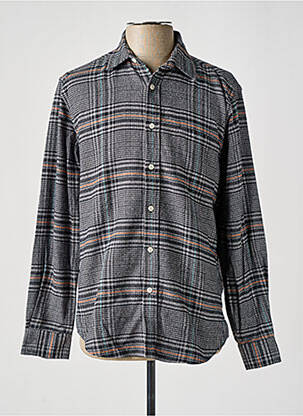 Chemise manches longues manches longues gris BY CHARLIE B homme